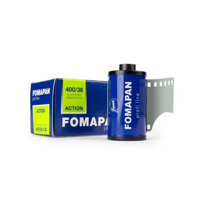 Fomapan 400 Action black & white 35mm film (36exp)